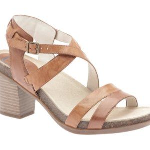 New Strappy Leather Sandals, Abeo Biana, Size 8